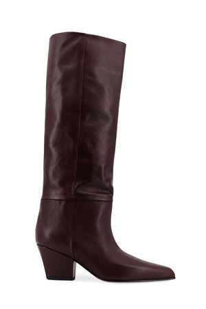 Stivali Jane in pelle di vitello mocha PARIS TEXAS | PX1119XVT01MOCHA